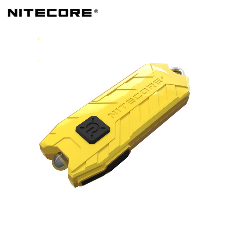 Nitecore-tubo V2.0 de 55 lúmenes, EDC recargable por USB linterna de bolsillo, lámpara de poste en U, llavero de luz, 100% original: S / YELLOW