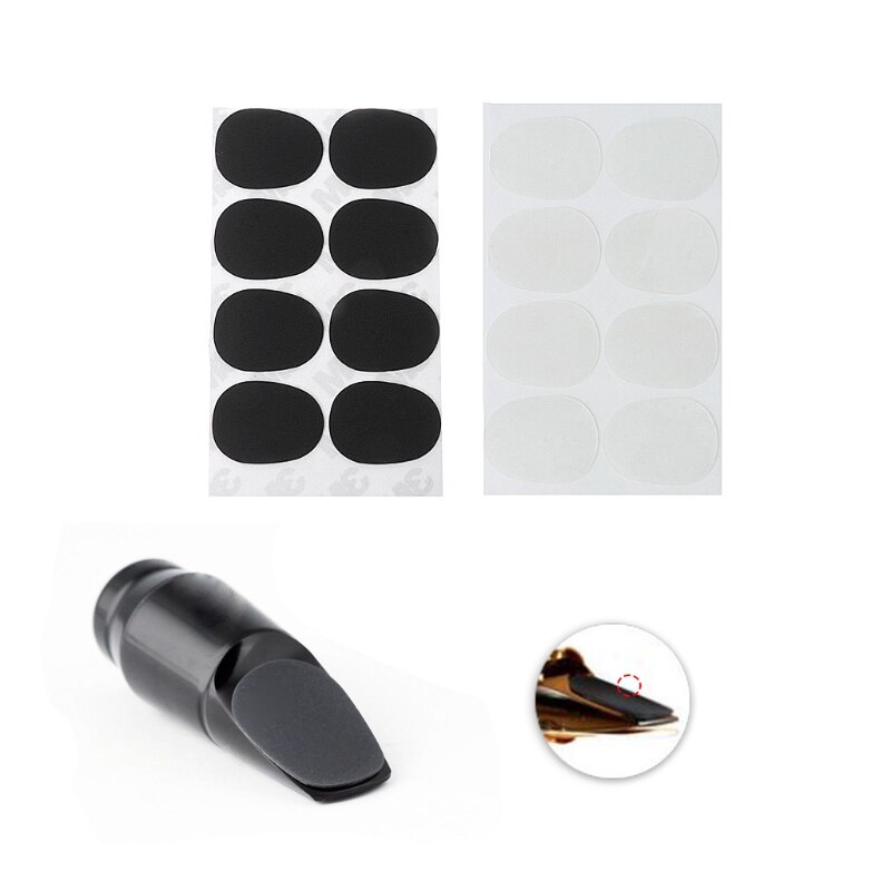 2019 8 sztuk potroić/alt/saksofon tenorowy klarnet ustnik podkładki robić łatek poduszki 0.5mm 0.8mm