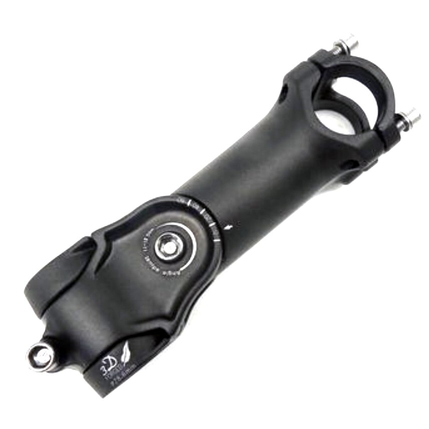 Bicycle Handlebar Stem Ultralight MTB Road Bike 25.4/31.8mm Adjustable Bike Stem 3D Aluminium Alloy