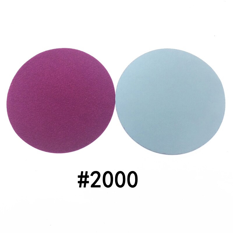 20 stuks 75mm 800-3000 korrel water droog schuurpapier schuurpapier schuurgereedschap dremel accessoires slijper slijptips schuurpapier