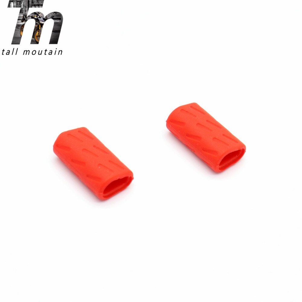 Foot-Operated Gear Pedal Foot Pad For DUCATI Streetfighter 848/1100/S Scrambler/400 Diavel XDiavel/S Shift Lever Toe Peg Cover: Red Red