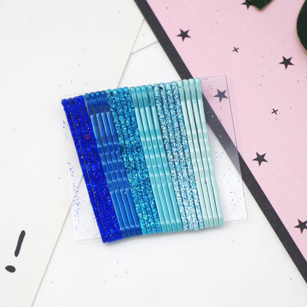 Pince à cheveux Invisible Wave pour femmes | 24 pièces/ensemble épingles à cheveux noires, Barrette pour cheveux, accessoires: 10