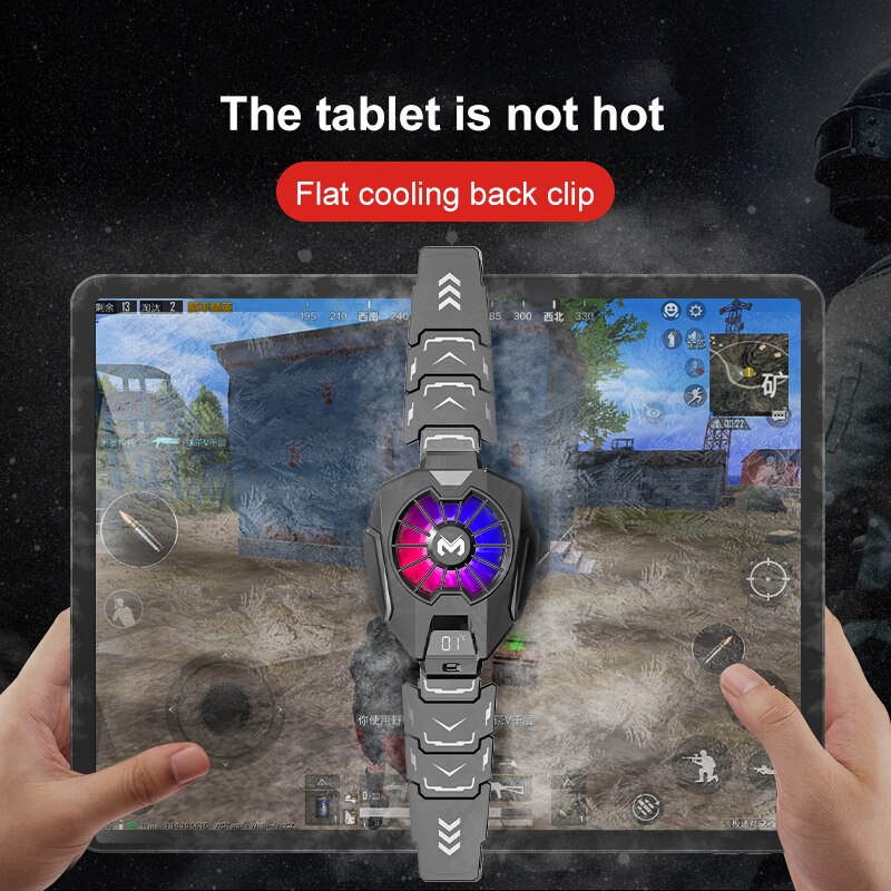 Ipad Tablet Koeler Halfgeleider Koeling Pad Tablet Radiator Platte Computer Live Game Luchtgekoelde Snelle Koeling Apparaat DL05