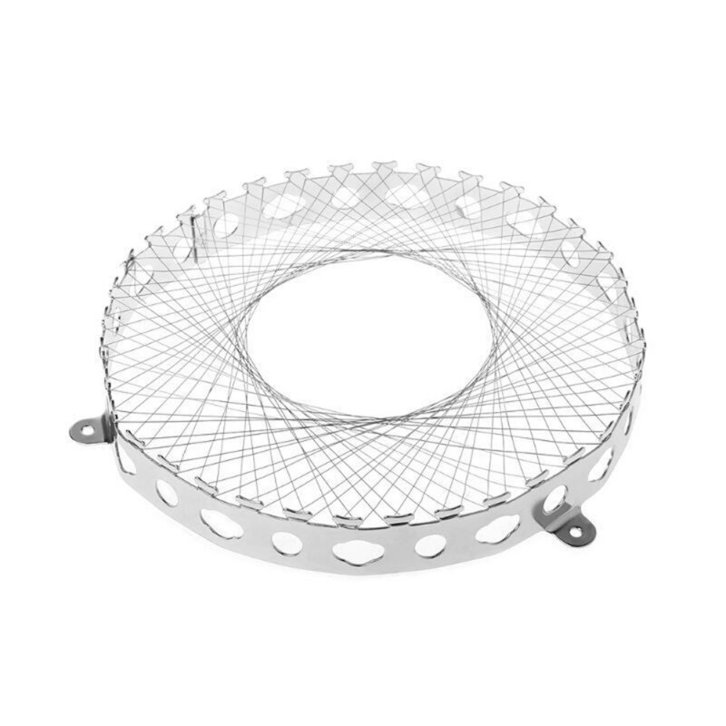 Stainless Steel Gas Cooker Gas Stove Torch Net Windproof Energy Saving Circle Cover Case Mesh Kitchen Accessories