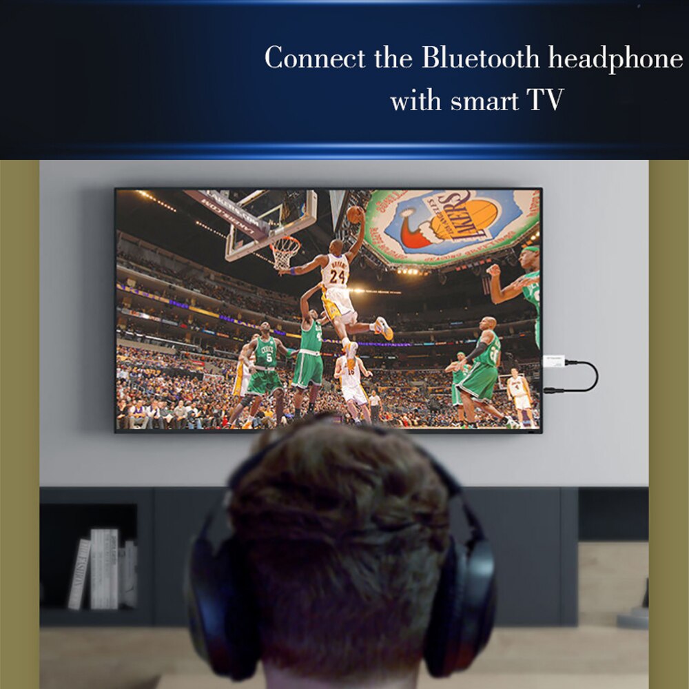 Tebe 4 In 1 Usb Bluetooth 5.0 Audio Adapter Draadloze Stereo Muziek Ontvanger Zender Usb Geluidskaart Voor Pc Tv auto Speaaker