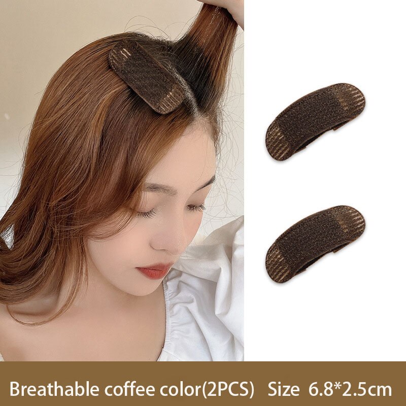 1 set Hair Pads Hair Volume Increase Puff Hair Bun Maker Donut Magic Foam Sponge Bump Up Insert Base Hair Styling Accessories: 7