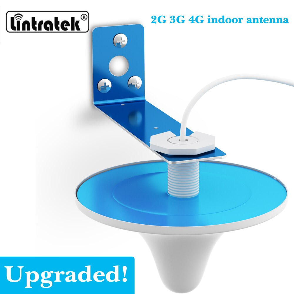 Convenient Indoor Ceiling Antenna GSM 3G 4G N Connector 3dBi Internal Omni Antenna With 2m Cable For Mobile Signal Booster
