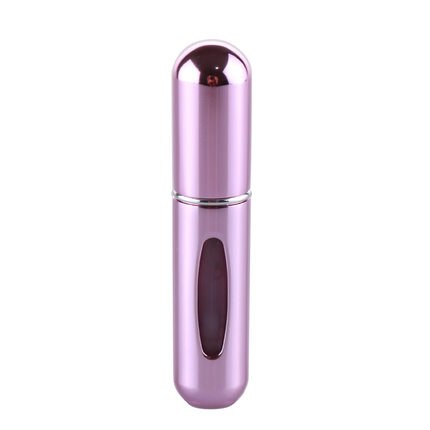 5ml coloré Portable voyage Mini conteneur en aluminium rechargeable parfum vaporisateur bouteille vide bouteilles de stockage cosmétique: 5ml BRIGHT PINK