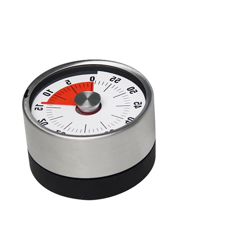 Timer da cucina di forma rotonda 60 minuti promemoria tempo conto alla rovescia promemoria allarme Timer meccanico Timer di cottura