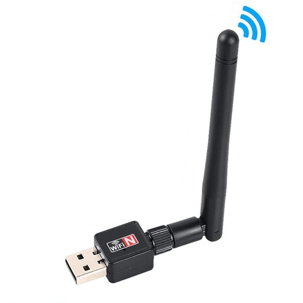 Network Card Mini USB WiFi Adapter Card 150 Mbps 2dBi WiFi WiFi adapter Receiver PC 2.4G Ethernet USB WiFi Dongle WiFi Ante X0W4: Default Title