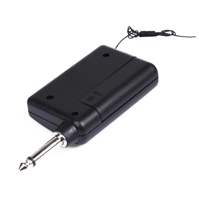 3.5mm stereo draadloze fm zender ontvanger lavalier revers clip microfoon