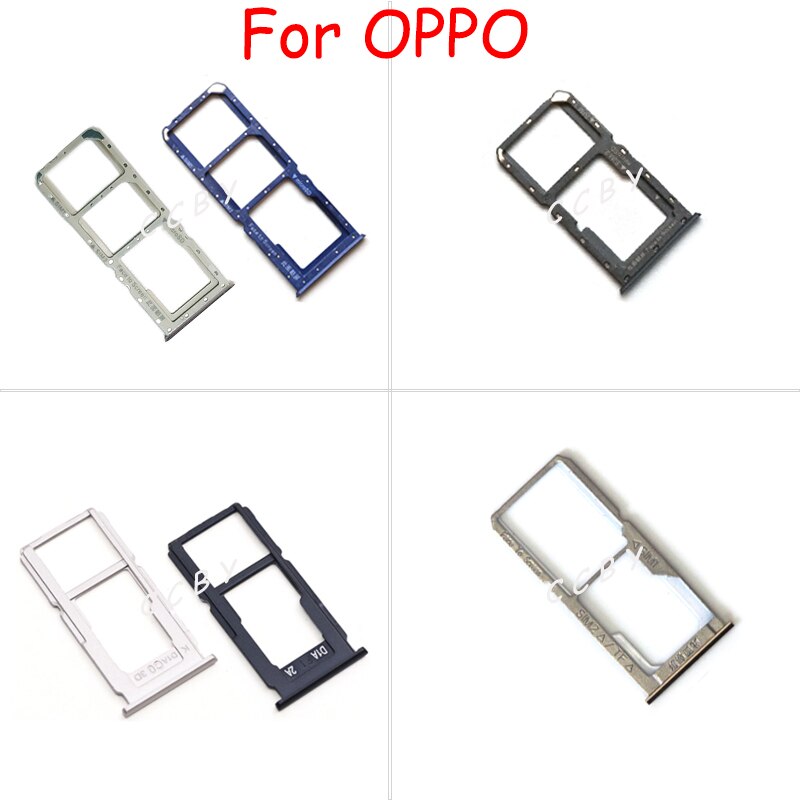 Plateau De Carte Sim Support de Fente Pour OPPO A71 A73 A37 A53 A57 A79 A59 A77 A5S A83 A7N A92S