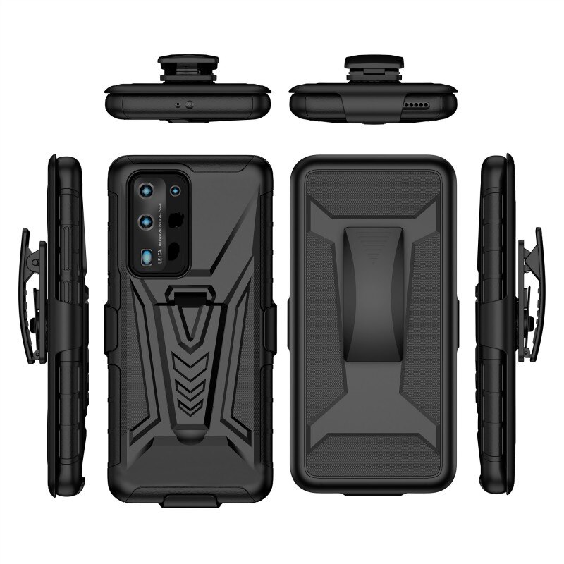 Belt Clip Case For Samsung Galaxy Note 10 Lite A21S Hybrid Armor Stand PC Shockproof Holster Cover for Samsung A41 A01 A31 A11