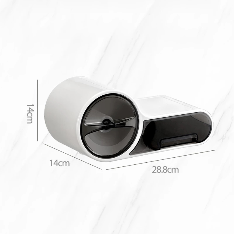 Punch-free Toilet Paper Holder Wall-Mount Bathroom Waterproof Tissue Box Phone Shelf Kitchen Roll Paper WC Bathroom Accessories
