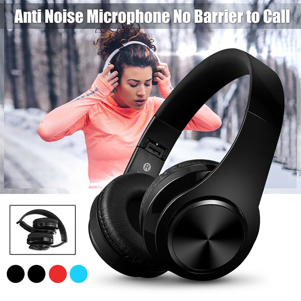 Verbeterde Draadloze Bluetooth Hoofdtelefoon Voor Mpow Bluetooth 5.0 Opvouwbare Koptelefoon CVC6.0 Noise Verminderen Super Bass Headset Met Microfoon