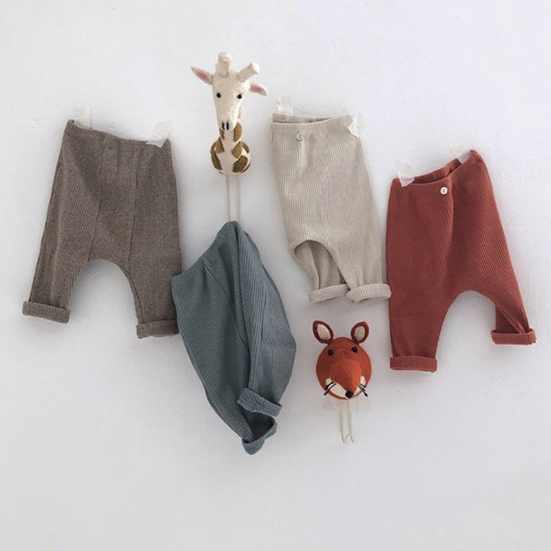 Knit Baby Broek Zuigeling Grote Pp Broek Voor Baby Boy Herfst Draad Stretch Leggings Baby Girl Broek Kinderen Broek