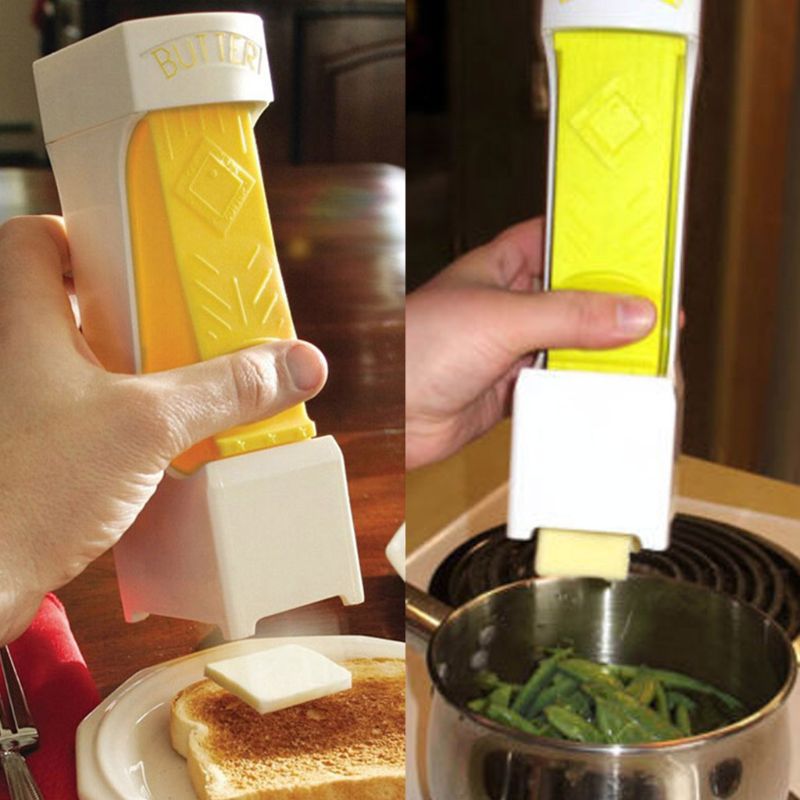 Stick butter cutter skivor pressa dispenser toast shredder köksredskap verktyg