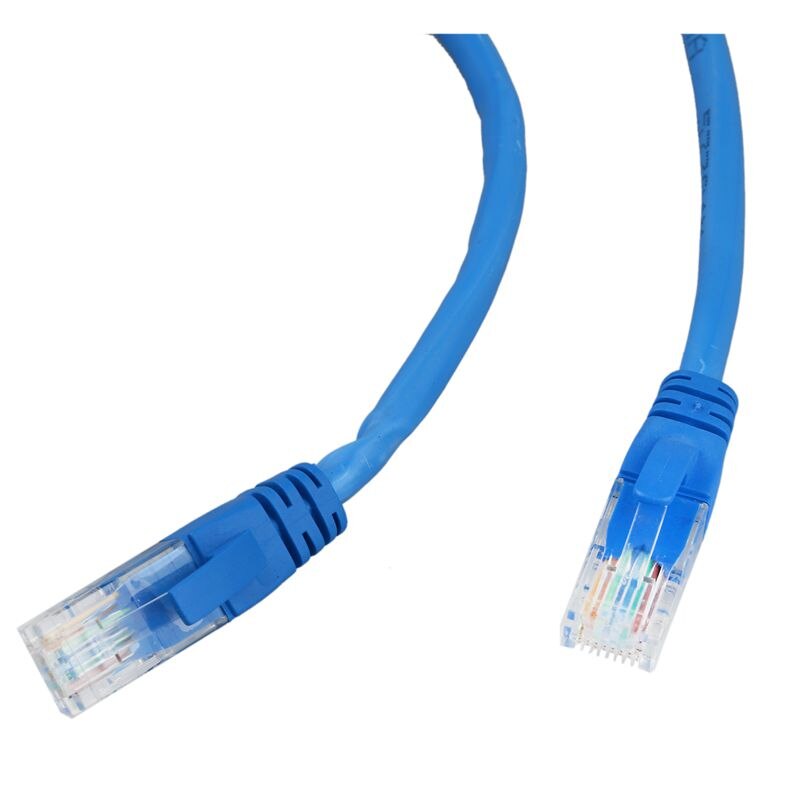 Platte CAT6 Ethernet 100M / 1000Mbps Patch Kabel Netwerk RJ45 Plat In 5M Tot 50Mlength: 50M Cat6