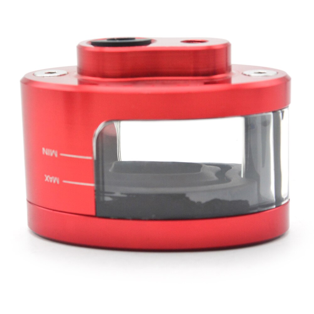 Accesorios para motocicletas tanque de cilindro de embrague delantero de Motor de copa de fluido de aceite para Ducati 848 Diavel Hypermotard 1100 696 Monster 1098: Rojo