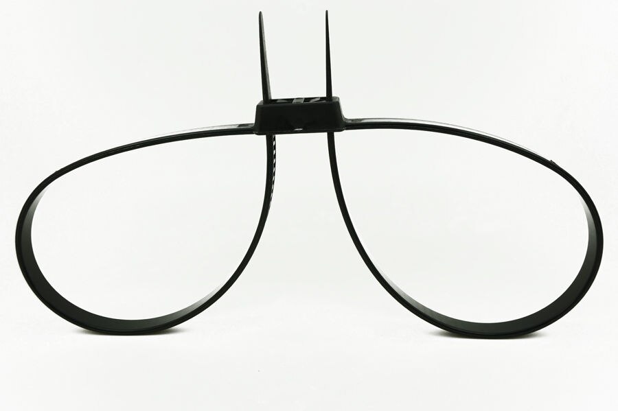 10PCS/Lot flex cuff double cuff disposable restraint zip tie cuff self locking