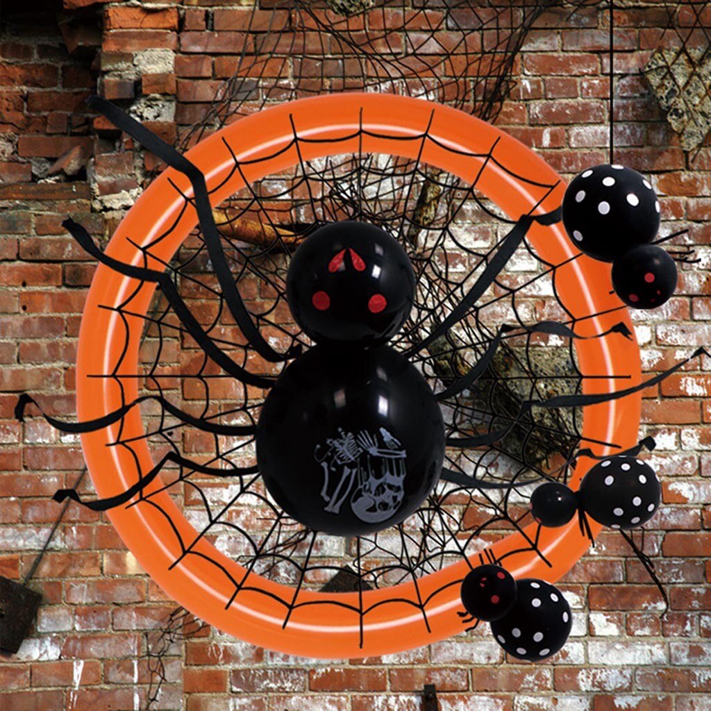 Halloween Decorations Inflatable Toys Balloons Spider Balloon Decoration Home Party Decorating Create Party Atmosphere#G30