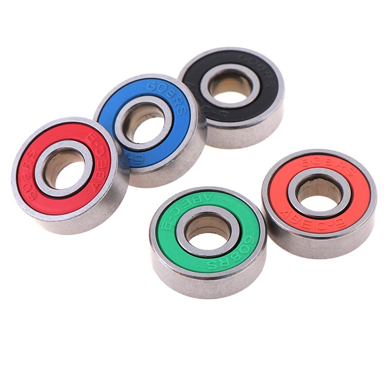 10Pcs ABEC 9 Stainless Steel Bearings For High Performance Roller Skate Scooter Skateboard Wheel Bearings