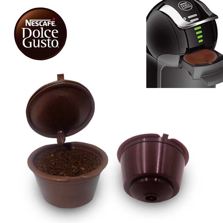 1 Pcs Herbruikbare Koffie Mand Voor Dolce Gusto Koffie Capsule Filter, Compatibel Met Nescafe Koffie Machine