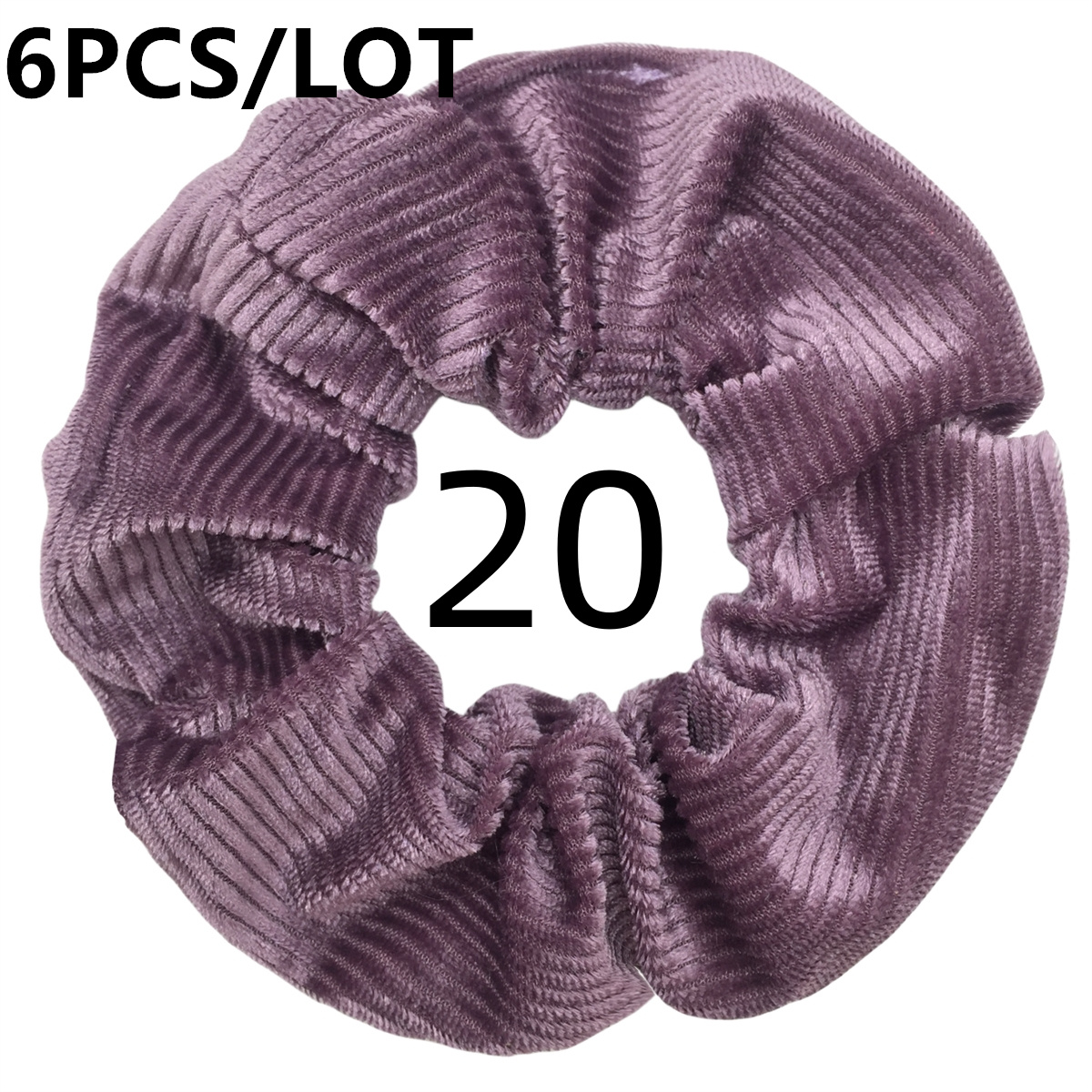 10/6 pçs veludo scrunchies elásticos de borracha mulheres meninas macio sólido headbands rabo de cavalo titular faixa de cabelo acessórios warmtie