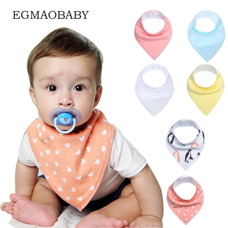 EGMAOBABY 1 teile/los Baby lätzchen mädchen junge bandana lätzchen/Kleinkind speichel handtuch spucktuch Baby Zubehör/babador/ baberos bebes