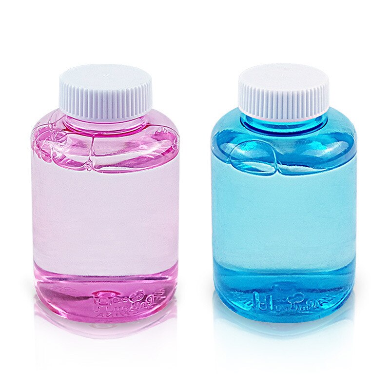 2Pc 150Ml Speelgoed Kinderen Bubble Machine Supplement Vloeistof Zeepbel Water Meerdere Kleuren Grappige Giften Bubble Blazen Levert # P: Default Title