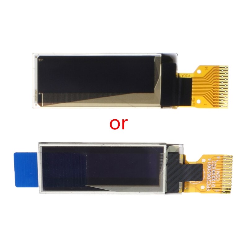 0.91 Inch 128x32 OLED LCD White Display Module SPI Series SSD1306 for arduino