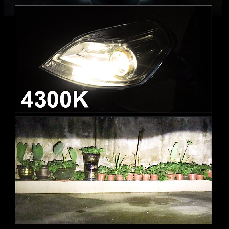 30000LM 100W 6000K Led H7 4300K HB3 9005 HB4 9006 9012 HIR2 H11 H8 H4 H1 Automobiles Auto Lamp Car Light Led Headlight 12V HLXG: 4300K White Yellow / 9006/HB4