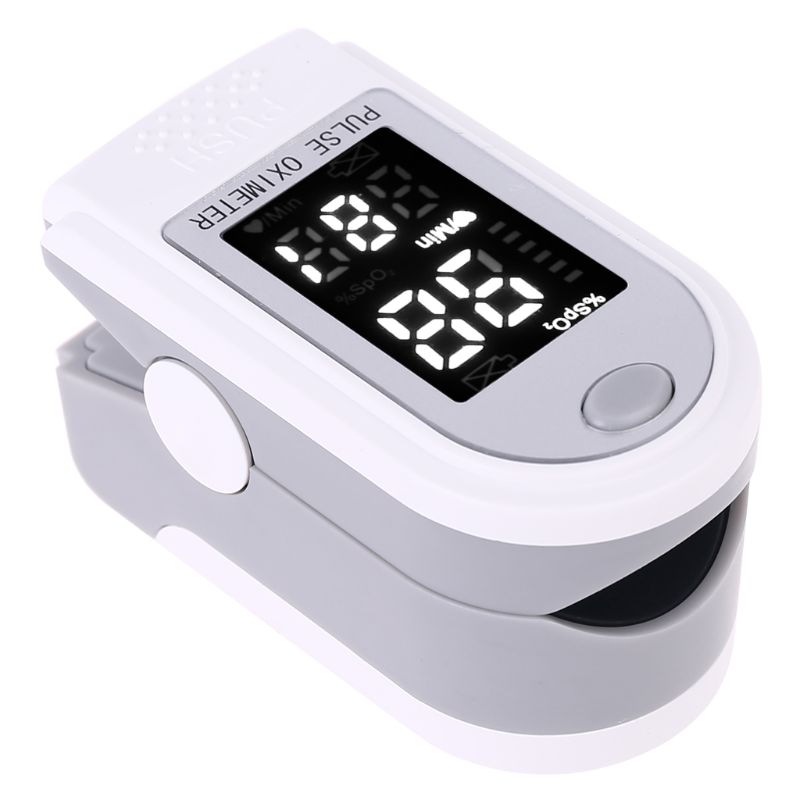 Bærbar fingerpulsoximeter blod iltmætningsmåler fingerspids pulsoximeter spo 2 monitor oximetro oximeter: Wl
