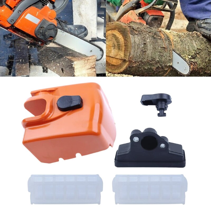 OOTDTY Luftfilter & Dæksel Kit med Drejelås til Stihl MS210-MS250 Motorsav Udskiftning