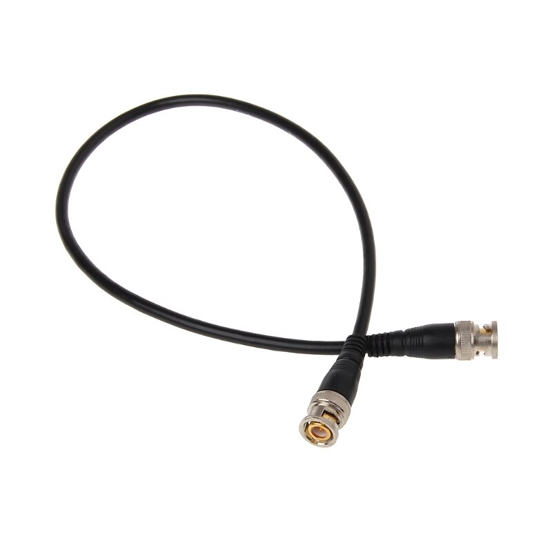 Bnc uros-uros nikkelipinnoitus suora puristus  rg58 letkuadapterikaapeli 0.5m 77ub