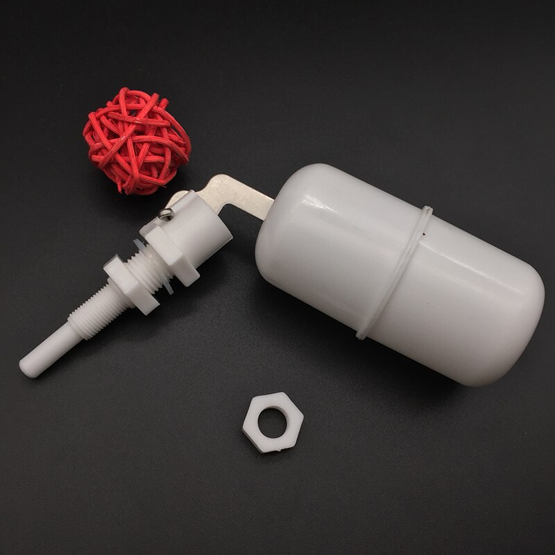 Plastic Mini Float Ball Valve Shut Off 1/4 Inch Water fountain float valve humidifier float valve 1 Pcs