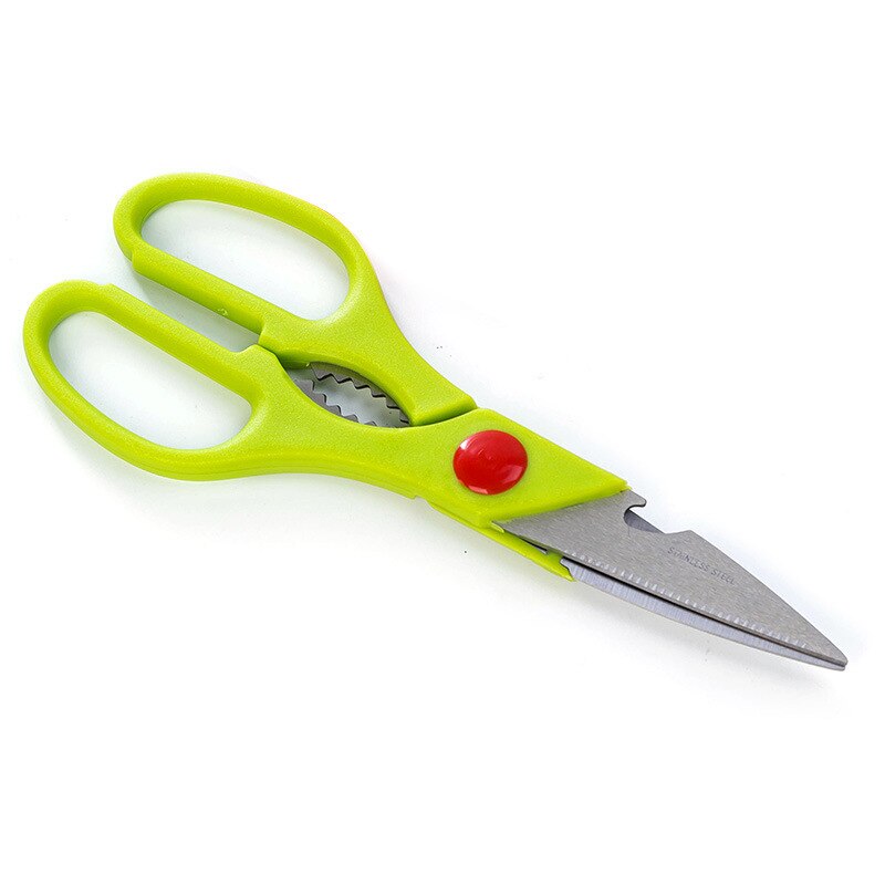 Tijeras de cocina multifunción, tijeras de hueso de pollo fuertes para el hogar, tijeras de hueso de acero inoxidable, corte afilado, pescado para matar peces