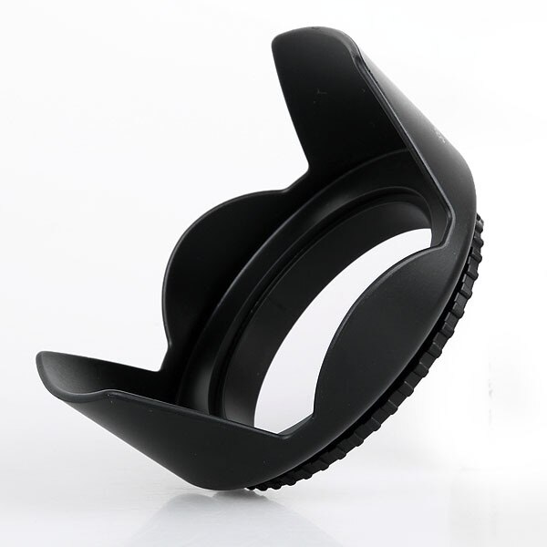 49mm - 82mm 52mm 58mm 67mm Flower Petal Tulip Lens Hood Screw Mount for Canon nikon d5200 d5300 d3200 d3300 d3100 d7000 d7100
