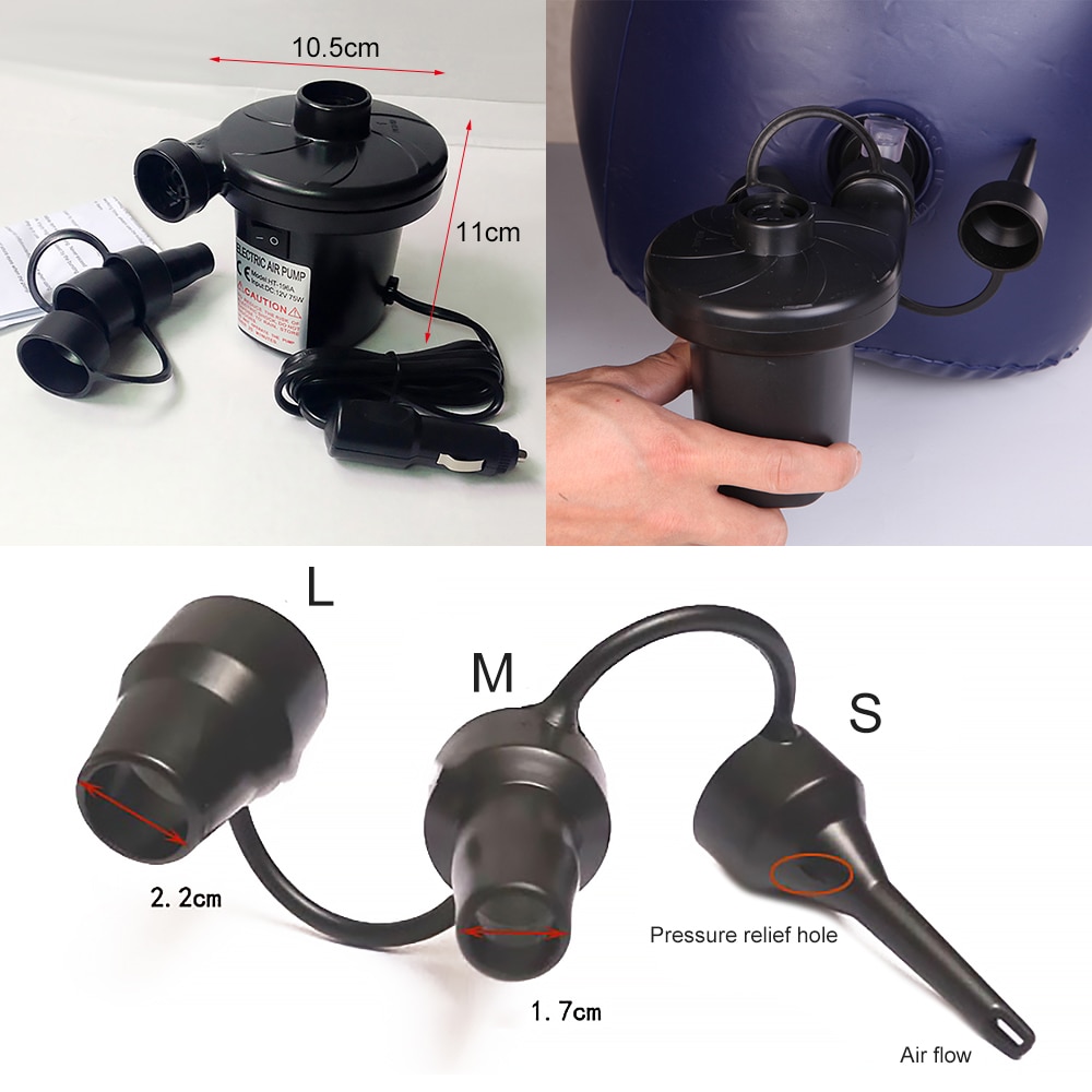 Foot Pump Toy Air pump Portable Foot Air pump Inflatable Accessories Mattress Boat Car Auto Air Inflatable Pump Camping Inflator