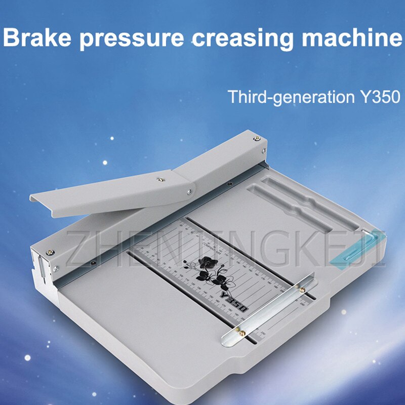 Creasing Machine Crimping Machine Book Shell Effortless Light Brake Pressure Binding And Folding Machine Indentation Tools