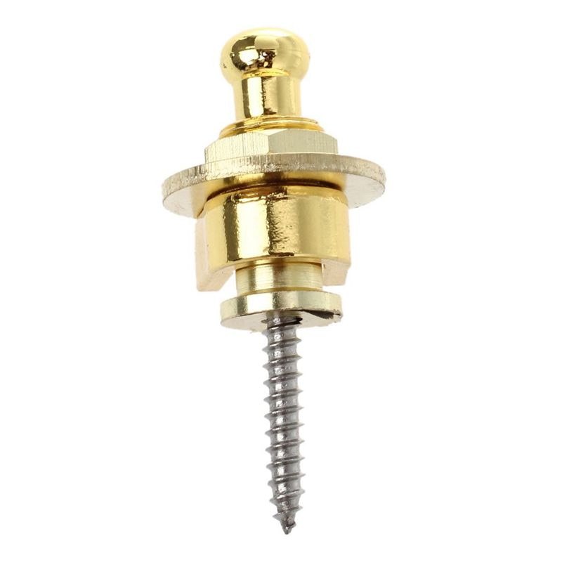 Tornillo tipo guitarra partes seguridad Correa bloqueo tono dorado: Default Title
