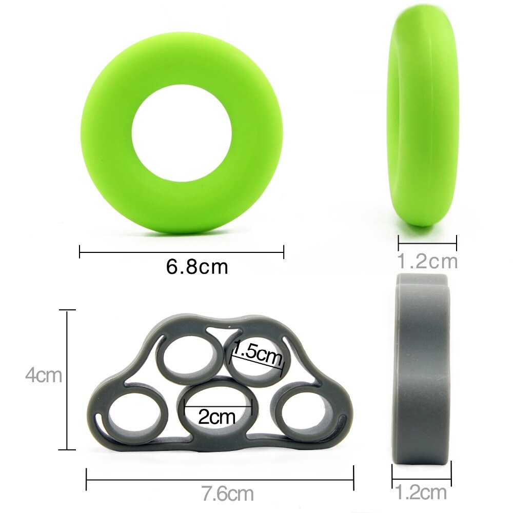 Hand Grip Strengthener Exerciser Kit Hand Strength Grip & Finger Stretcher Strength Trainer for Arthritis Carpal Tunnel Exercise