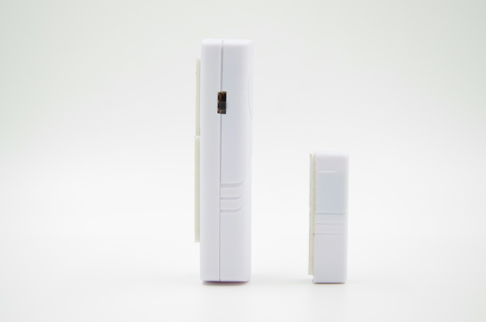 Deur Raam Draadloze Alarmsysteem met Magnetische Sensor Home Veiligheid Draadloze Langere Systeem Beveiliging Apparaat Wit