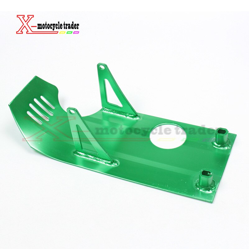 enging protect plate colour heavy duty alloy bash aluminumplate aluminum skidplat pit bike atomik ttr110 Apoiio 110 parts