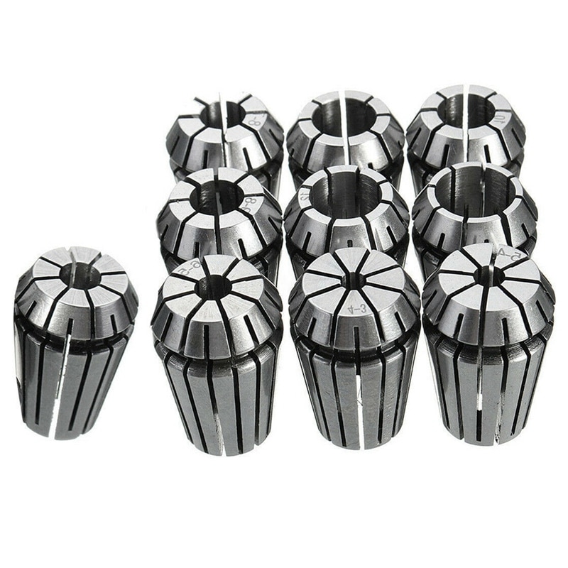 Lazmin ER20 spantangenset, 15 stuks spantang voor CNC-frezen en graveermachine, 1-13mm, veerstaal, hoogwaardig, nauwkeurig, beschermd verpakt Lazmin ER20 spantangenset, 15 stuks spantang voor CNC-frezen en graveermachine, 1-13mm, veerstaal, hoogwaardig, nauwkeurig, beschermd verpakt