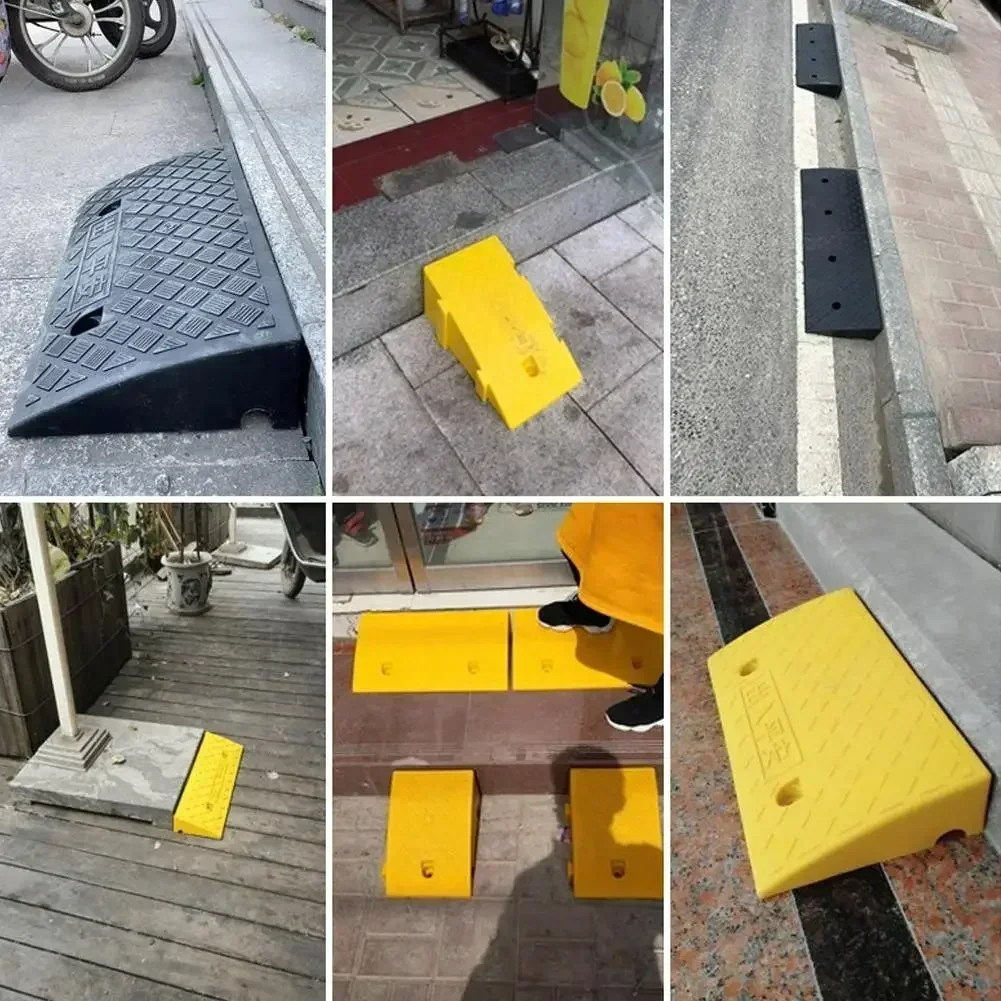 Draagbare Oprijplaat met Antislip - Duurzaam PVC - voor Auto's, Motoren, Rolstoelen & Huisdieren