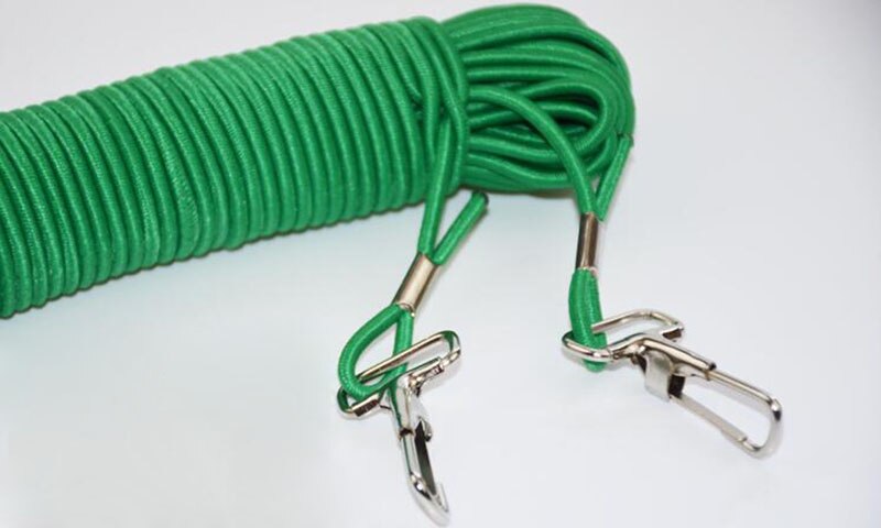 1Pcs Fishing Retention Rope 5m 8m 10m 15m Elastic Rubber Protector Rope Line Lanyards Boating Ropes Fishing Tackle