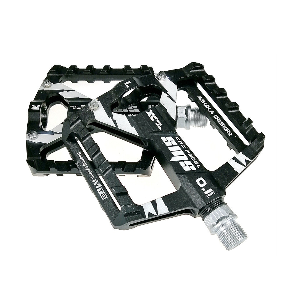 Sms cykelpedaler aluminiumslegering gevind forseglede lejer mtb pedal landevejscykling ridecykelpedaler