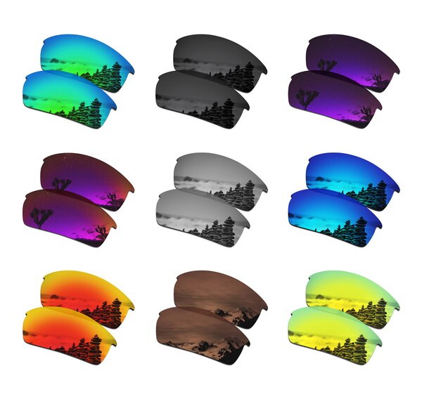 SmartVLT Polarized Replacement Lenses for Oakley Bottlecap Sunglasses - Multiple Options