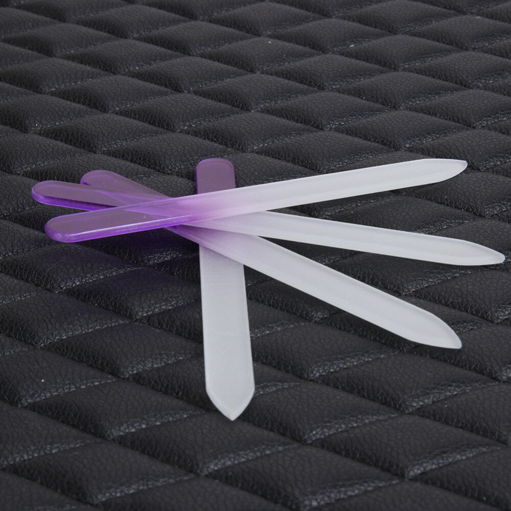 4 stk neglefiler krystalglas fil buffer manicure enhed neglekunst dekorationer værktøj negleværktøj tilbehør